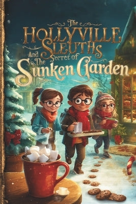 The Hollyville Sleuths and the Secret of the Sunken Garden - Christmas Chapter Books For Kids 8-12 Old Boys and Girls by Book, Sketch