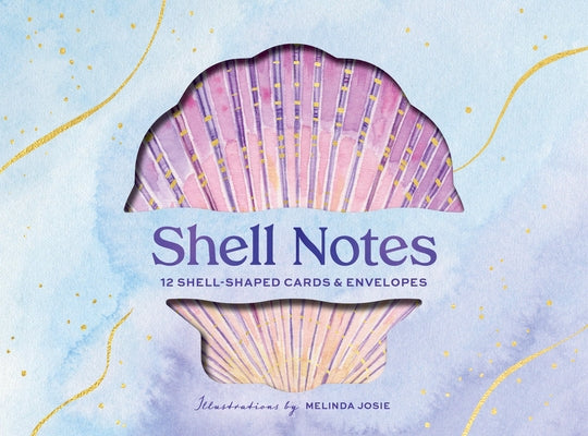 Shell Notes: 12 Shell-Shaped Cards & Envelopes by Chronicle Books