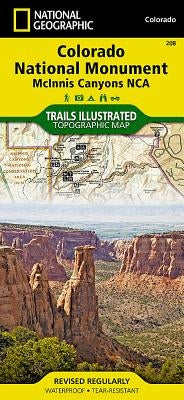 Colorado National Monument Map [Mcinnis Canyons National Conservation Area] by National Geographic Maps