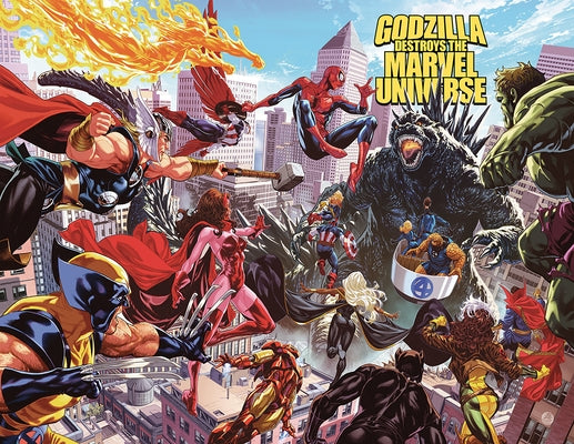 Godzilla Destroys the Marvel Universe by Duggan, Gerry