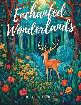 Secrets of the Enchanted Wonderlands: A Coloring Expedition into Fantasy Magical Landscapes by Dieskova, Marianna