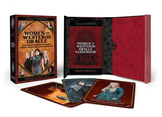 Game of Thrones & House of the Dragon: Women of Westeros Oracle: A Deck and Guidebook of Warriors, Queens, Priestesses, and Dragonriders by O'Neil, Ivy