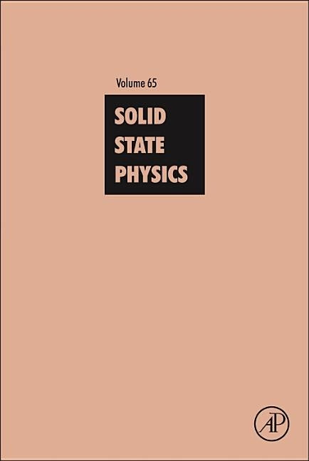 Solid State Physics: Volume 65 by Stamps, Robert L.