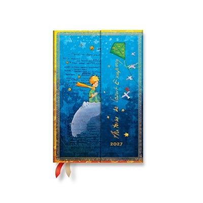 2027 Saint-Exupéry, the Little Prince Mini Hardcover 12-Month Daily Planner, 416pg, 80gsm by Paperblanks (Embellished Manuscripts Collection) by Paperblanks