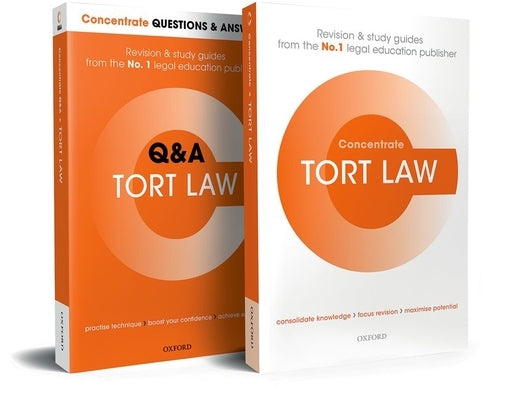 Tort Law Revision Concentrate Pack: Law Revision and Study Guide by Brennan, Carol