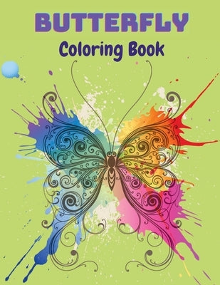 Butterfly Coloring Book: Butterfly Coloring Book For Kids: 20 completely unique butterfly coloring pages Fun activity book for young children, by Stewart, Mike