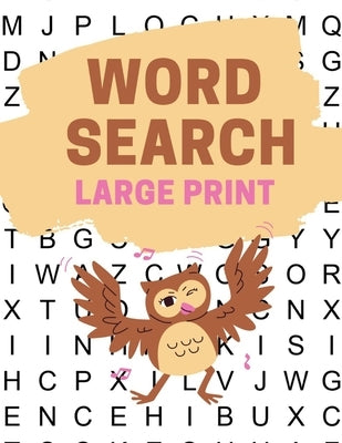Word Search Large Print: Word Search for Adults Large Print by Journals, Getelan