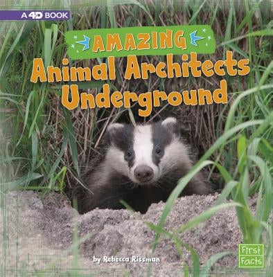 Amazing Animal Architects Underground: A 4D Book by Rissman, Rebecca