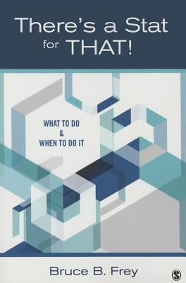 There′s a Stat for That!: What to Do & When to Do It by Frey, Bruce B.
