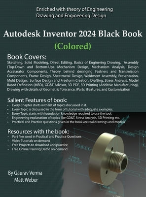 Autodesk Inventor 2024 Black Book by Verma, Gaurav