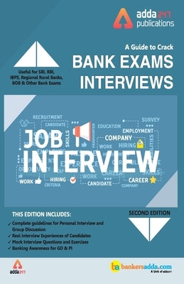 A Guide To Crack Bank Exams Interviews Book (English Printed Edition) by Adda247