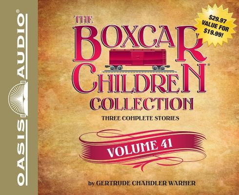 The Boxcar Children Collection Volume 41 (Library Edition): Superstar Watch, the Spy in the Bleachers, the Amazing Mystery Show by Warner, Gertrude Chandler