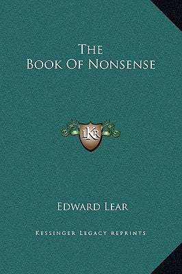 The Book Of Nonsense by Lear, Edward