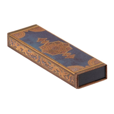 Paperblanks Safavid Indigo Safavid Binding Art Pencil Case by Paperblanks