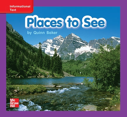 Reading Wonders Leveled Reader Places to See: Ell Unit 8 Week 2 Grade K by McGraw Hill