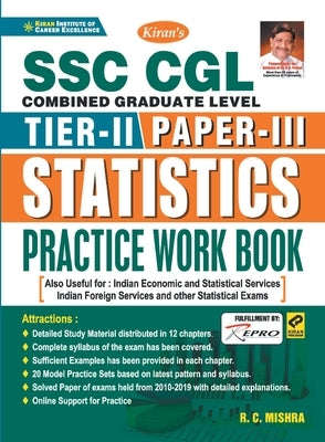 SSC CGL Tier-I Paper-III Statistics PWB by Unknown