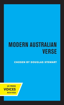 Modern Australian Verse by Stewart, Douglas