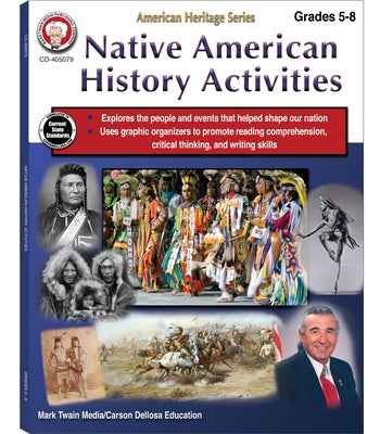 Native American History Activities Workbook, Grades 5 - 8: American Heritage Series by Cameron, Schyrlet