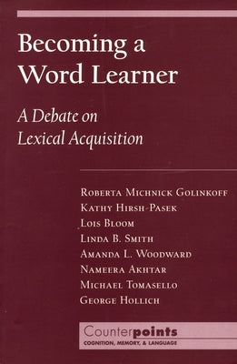 Becoming a Word Learner by Bloom, Lois
