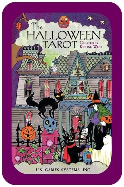 Halloween Tarot Tin [With Instruction Booklet] by West, Kipling