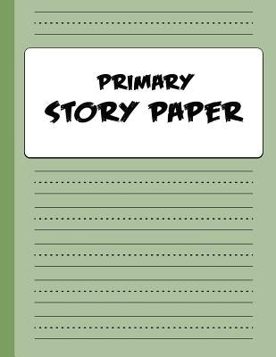 Primary Story Paper: Draw & Write Composition Book for Kids - Green by Educational, Bigfoot