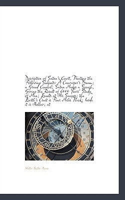 Description of Satan's Court, Treating the Following Subjects: A Canvasser's Dream; a Grand Council; by Harris, Walter Butler
