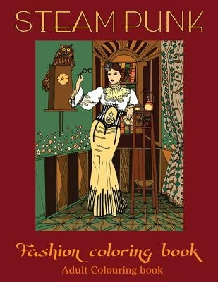 adult coloring books: steampunk coloring book(adult colouring books, adult colouring book for ladies, adult coloring pages) by Coloring, Link