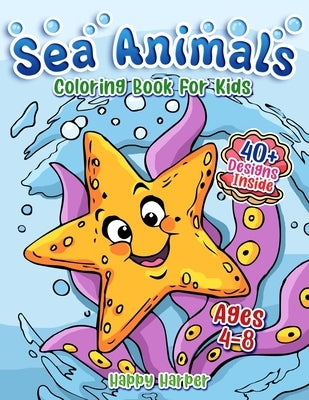 Sea Animals Coloring Book by Hall, Harper