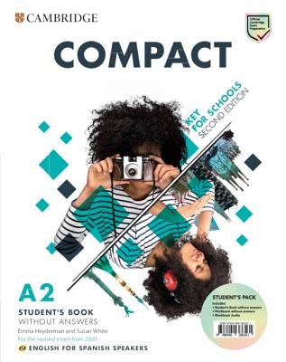 Compact Key for Schools Student's Book Without Answers English for Spanish Speakers by Heyderman, Emma