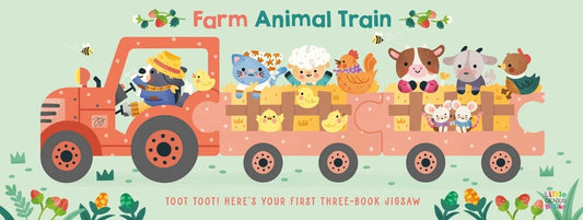 Animal Train - Farm by Little Genius Books