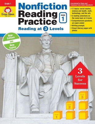 Nonfiction Reading Practice, Grade 1 Teacher Resource by Evan-Moor Corporation