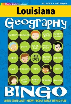 Louisiana Geography Bingo Game! by Gallopade International