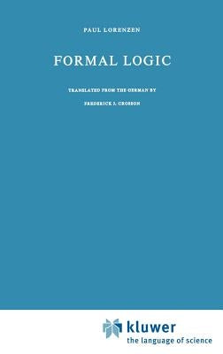 Formal Logic by Crosson, Frederick J.