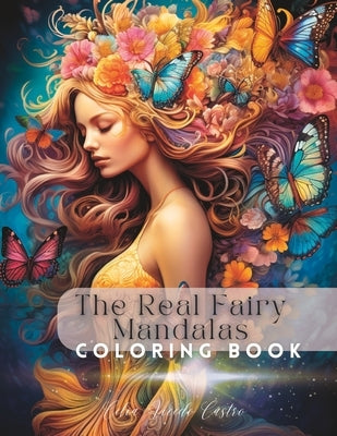 The Real Fairy Mandalas: Coloring book by Vicedo Castro, Celia