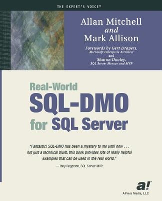 Real-World Sql-Dmo for SQL Server by Mitchell, Allan