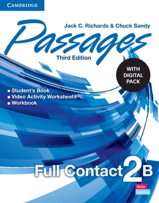 Passages Level 2 Full Contact B with Digital Pack by Richards, Jack C.