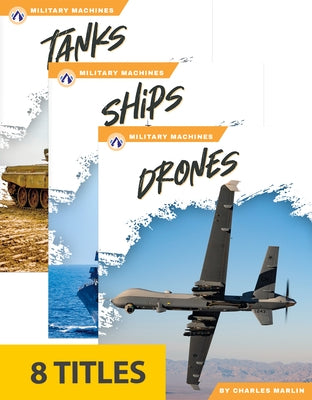 Military Machines (Set of 8) by Marlin, Charles