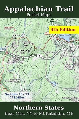 Appalachian Trail Pocket Maps - Northern States by Parks, K. Scott