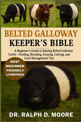 Belted Galloway Cattle: A Beginner's Guide to Raising Belted Galloway Cattle - Feeding, Breeding, Grazing, Calving, and Land Management Tips by D. Moore, Raph