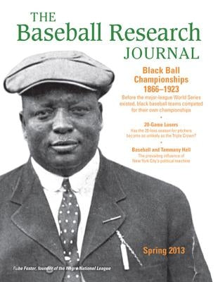 The Baseball Research Journal, Volume 42 #1 by Society for American Baseball Research (