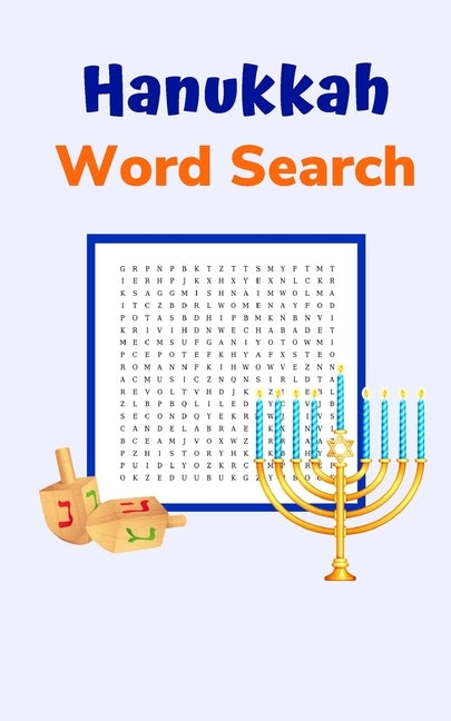 Hanukkah Word Search: Puzzle Book for Adults and Teens with Solutions by Media, Seasons Fire