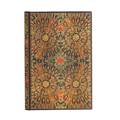 Fire Flowers Mini Unlined Hardcover Journal, 240pg, 120gsm by Paperblanks (Fire Flowers) by Paperblanks