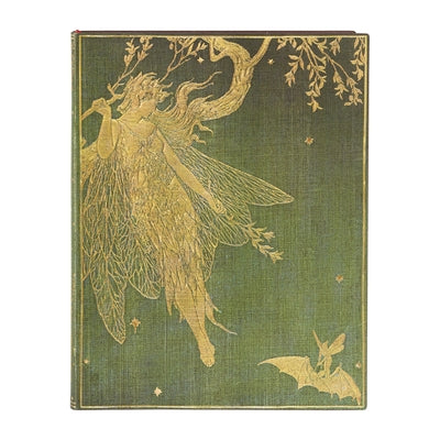 Paperblanks Olive Fairy Lang's Fairy Books Softcover Flexi Ultra Lined Elastic Band Closure 176 Pg 100 GSM by Paperblanks