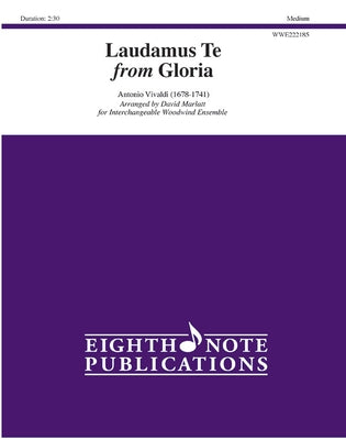 Laudamus Te: From Gloria, Score & Parts by Vivaldi, Antonio