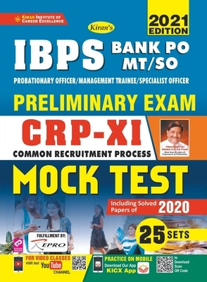 IBPS Bank PO MT SO CRP-X Mock Test (English)-25 sets 2021-Repair Old 3093 by Unknown