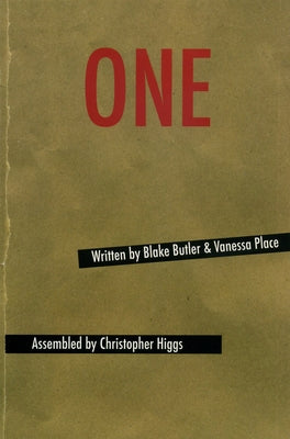 One by Butler, Blake