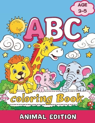 ABC Coloring Book: Animal Edition - Preschool Coloring book for kids age 3-5: Dive into the delightful Animals ABC Coloring Book, where f by Kathiresan, Vivekraja