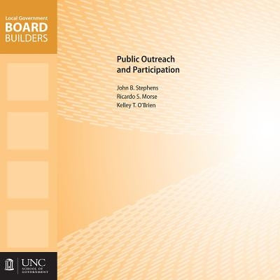 Public Outreach and Participation by Stephens, John B.