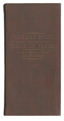 Chequebook of the Bank of Faith - Burgundy by Spurgeon, Charles Haddon