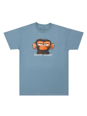 Grumpy Monkey Unisex T-Shirt X-Large by Out of Print